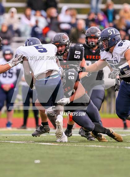 Thumbnail 2 in Burke Catholic vs. Marlboro Central (Section 9 Class B Semifinal ) photogallery.