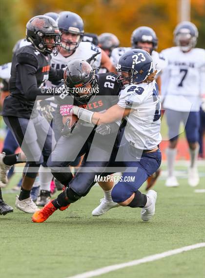Thumbnail 1 in Burke Catholic vs. Marlboro Central (Section 9 Class B Semifinal ) photogallery.