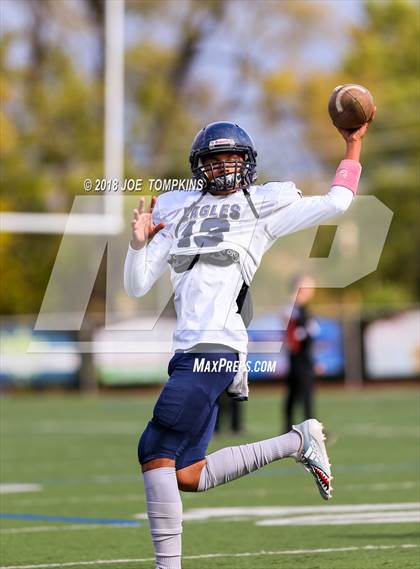 Thumbnail 2 in Burke Catholic vs. Marlboro Central (Section 9 Class B Semifinal ) photogallery.