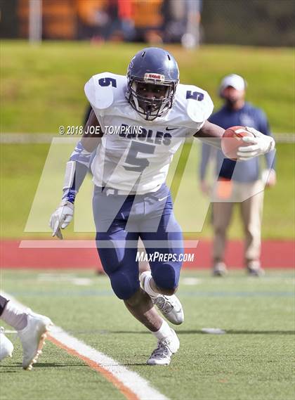 Thumbnail 2 in Burke Catholic vs. Marlboro Central (Section 9 Class B Semifinal ) photogallery.