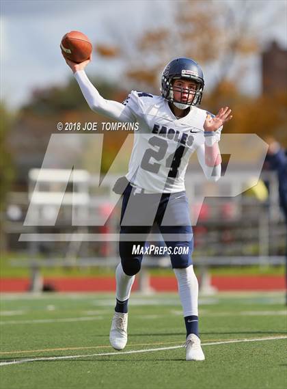 Thumbnail 3 in Burke Catholic vs. Marlboro Central (Section 9 Class B Semifinal ) photogallery.