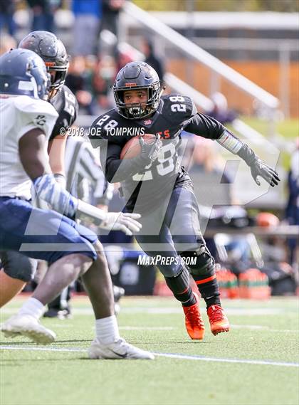 Thumbnail 2 in Burke Catholic vs. Marlboro Central (Section 9 Class B Semifinal ) photogallery.