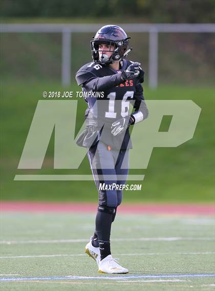 Thumbnail 3 in Burke Catholic vs. Marlboro Central (Section 9 Class B Semifinal ) photogallery.