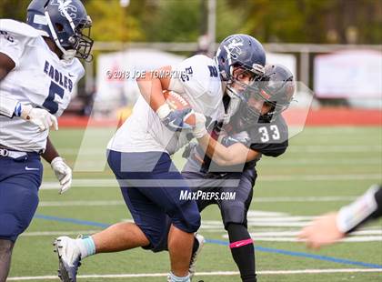 Thumbnail 3 in Burke Catholic vs. Marlboro Central (Section 9 Class B Semifinal ) photogallery.