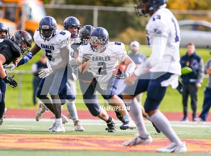Thumbnail 2 in Burke Catholic vs. Marlboro Central (Section 9 Class B Semifinal ) photogallery.