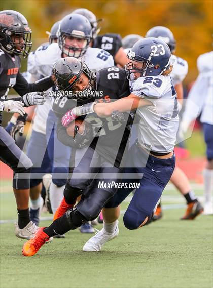 Thumbnail 3 in Burke Catholic vs. Marlboro Central (Section 9 Class B Semifinal ) photogallery.