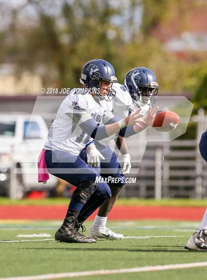 Thumbnail 3 in Burke Catholic vs. Marlboro Central (Section 9 Class B Semifinal ) photogallery.