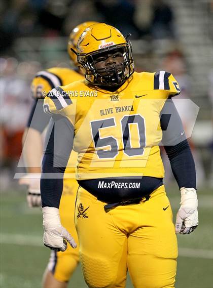 Thumbnail 1 in Madison Central @ Olive Branch (MSHAA 6A 1st Round Playoff) photogallery.
