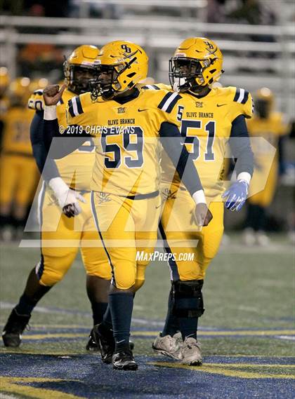 Thumbnail 1 in Madison Central @ Olive Branch (MSHAA 6A 1st Round Playoff) photogallery.