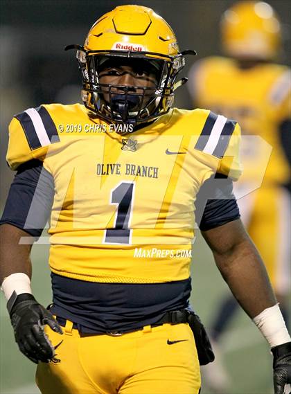 Thumbnail 1 in Madison Central @ Olive Branch (MSHAA 6A 1st Round Playoff) photogallery.