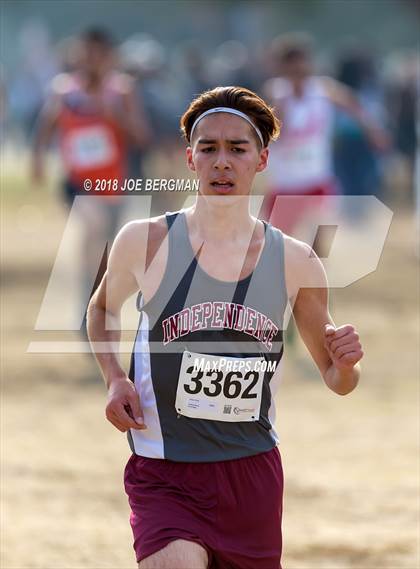 Thumbnail 2 in CIF Central Section Cross Country Championships (Boys D3 Race) photogallery.