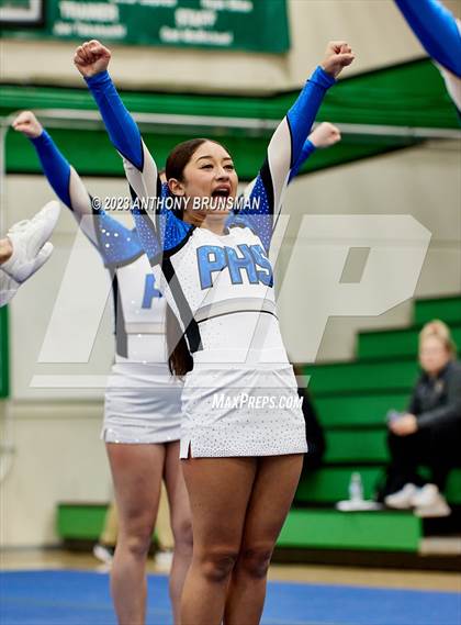 Thumbnail 3 in Pioneer - CIF Northern Regional Cheer Championships photogallery.