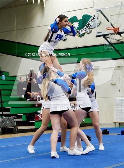 Thumbnail 2 in Pioneer - CIF Northern Regional Cheer Championships photogallery.