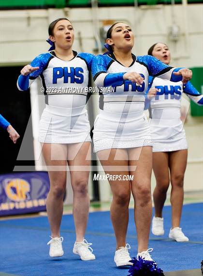 Thumbnail 3 in Pioneer - CIF Northern Regional Cheer Championships photogallery.