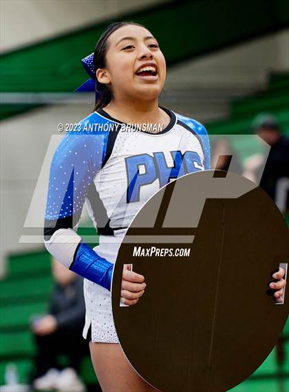 Thumbnail 1 in Pioneer - CIF Northern Regional Cheer Championships photogallery.