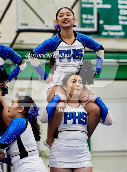 Thumbnail 3 in Pioneer - CIF Northern Regional Cheer Championships photogallery.