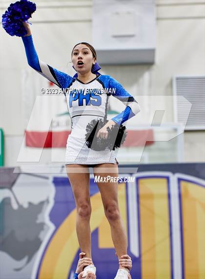 Thumbnail 2 in Pioneer - CIF Northern Regional Cheer Championships photogallery.
