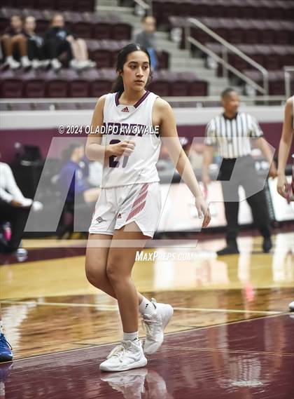 Thumbnail 2 in Emerson vs. Aubrey (Wylie Girls Basketball Showcase) photogallery.