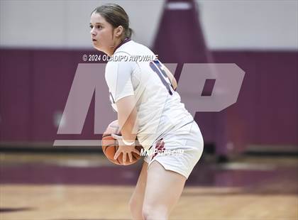 Thumbnail 3 in Emerson vs. Aubrey (Wylie Girls Basketball Showcase) photogallery.