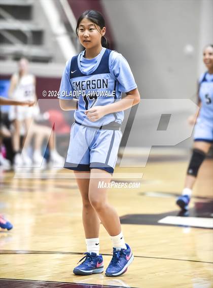 Thumbnail 3 in Emerson vs. Aubrey (Wylie Girls Basketball Showcase) photogallery.