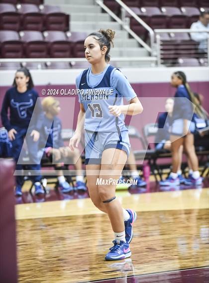 Thumbnail 1 in Emerson vs. Aubrey (Wylie Girls Basketball Showcase) photogallery.