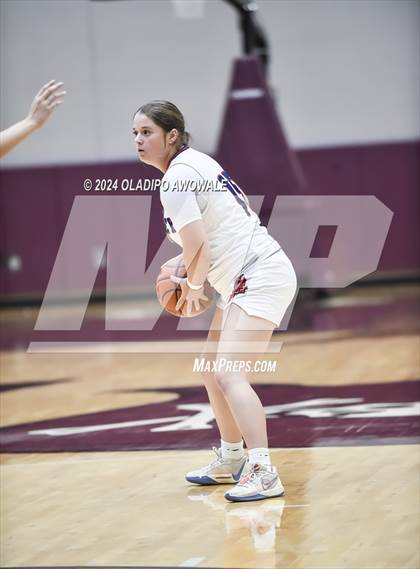 Thumbnail 2 in Emerson vs. Aubrey (Wylie Girls Basketball Showcase) photogallery.