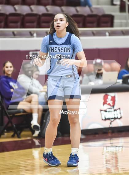 Thumbnail 1 in Emerson vs. Aubrey (Wylie Girls Basketball Showcase) photogallery.