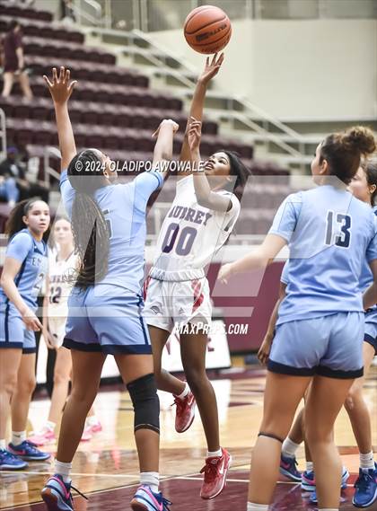 Thumbnail 3 in Emerson vs. Aubrey (Wylie Girls Basketball Showcase) photogallery.