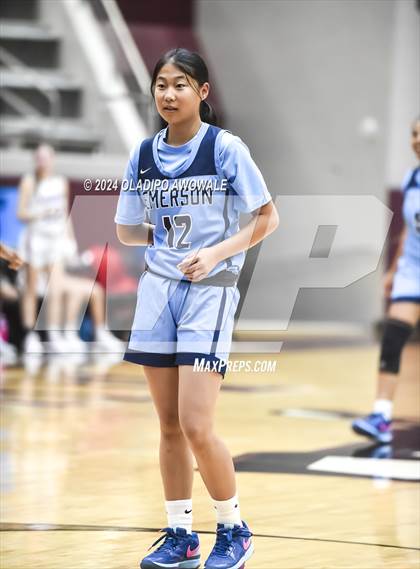 Thumbnail 1 in Emerson vs. Aubrey (Wylie Girls Basketball Showcase) photogallery.