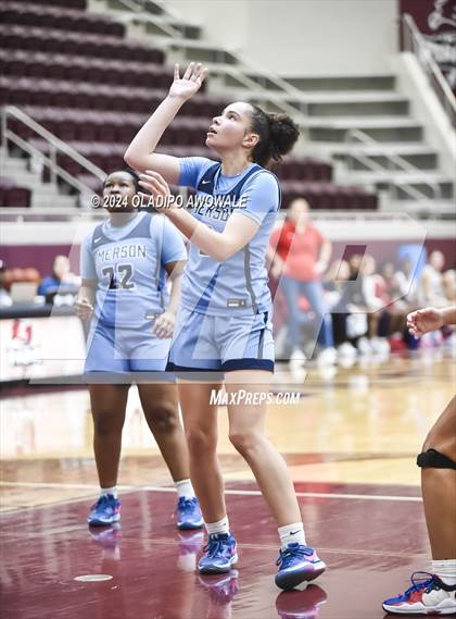 Thumbnail 2 in Emerson vs. Aubrey (Wylie Girls Basketball Showcase) photogallery.