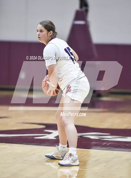 Thumbnail 1 in Emerson vs. Aubrey (Wylie Girls Basketball Showcase) photogallery.