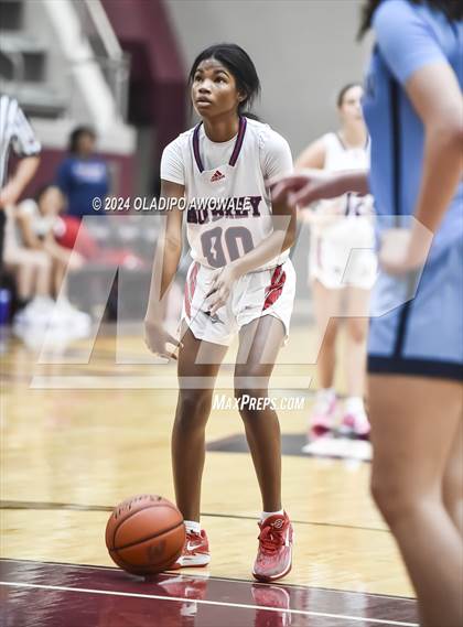 Thumbnail 2 in Emerson vs. Aubrey (Wylie Girls Basketball Showcase) photogallery.