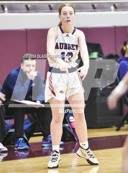 Thumbnail 2 in Emerson vs. Aubrey (Wylie Girls Basketball Showcase) photogallery.