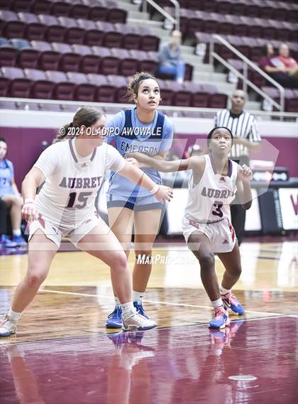 Thumbnail 2 in Emerson vs. Aubrey (Wylie Girls Basketball Showcase) photogallery.