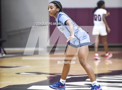 Thumbnail 2 in Emerson vs. Aubrey (Wylie Girls Basketball Showcase) photogallery.