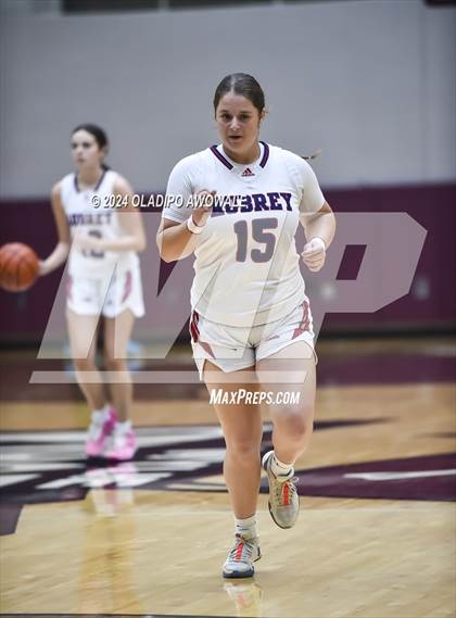 Thumbnail 2 in Emerson vs. Aubrey (Wylie Girls Basketball Showcase) photogallery.