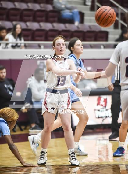Thumbnail 3 in Emerson vs. Aubrey (Wylie Girls Basketball Showcase) photogallery.