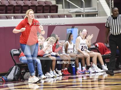 Thumbnail 1 in Emerson vs. Aubrey (Wylie Girls Basketball Showcase) photogallery.