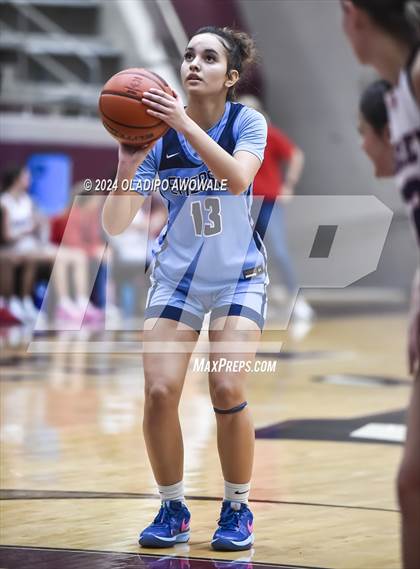 Thumbnail 3 in Emerson vs. Aubrey (Wylie Girls Basketball Showcase) photogallery.