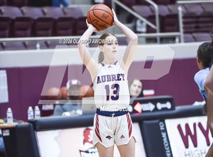 Thumbnail 1 in Emerson vs. Aubrey (Wylie Girls Basketball Showcase) photogallery.