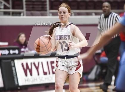 Thumbnail 1 in Emerson vs. Aubrey (Wylie Girls Basketball Showcase) photogallery.