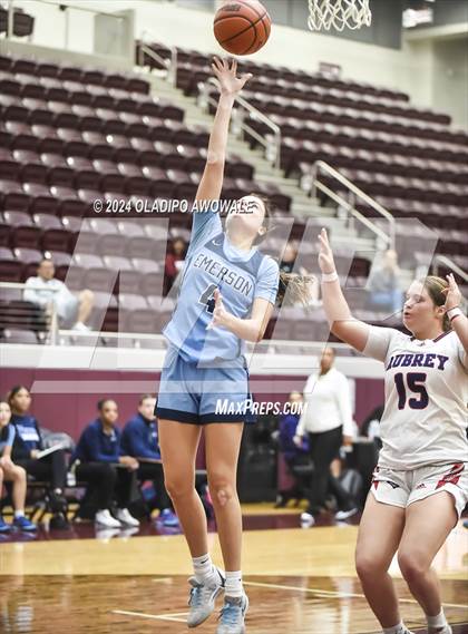 Thumbnail 1 in Emerson vs. Aubrey (Wylie Girls Basketball Showcase) photogallery.