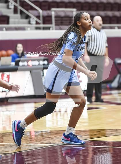 Thumbnail 2 in Emerson vs. Aubrey (Wylie Girls Basketball Showcase) photogallery.