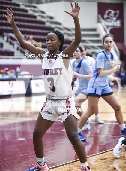 Thumbnail 2 in Emerson vs. Aubrey (Wylie Girls Basketball Showcase) photogallery.