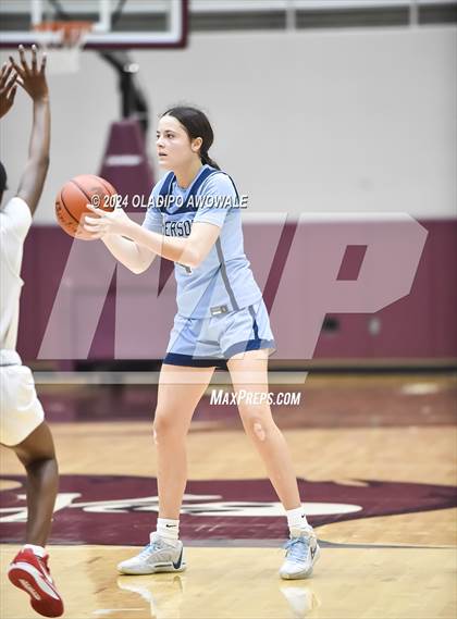 Thumbnail 3 in Emerson vs. Aubrey (Wylie Girls Basketball Showcase) photogallery.