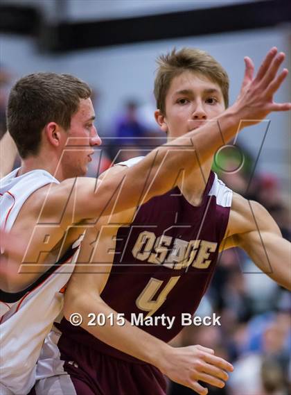 Thumbnail 1 in Osage vs Owensville (Eugene Tournament) photogallery.