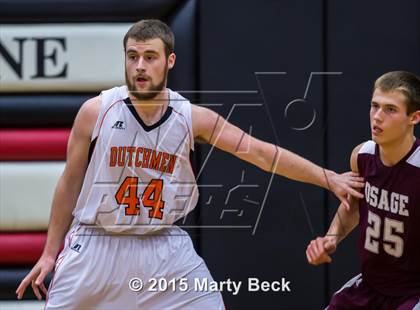 Thumbnail 3 in Osage vs Owensville (Eugene Tournament) photogallery.