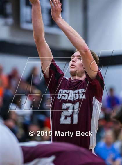 Thumbnail 3 in Osage vs Owensville (Eugene Tournament) photogallery.