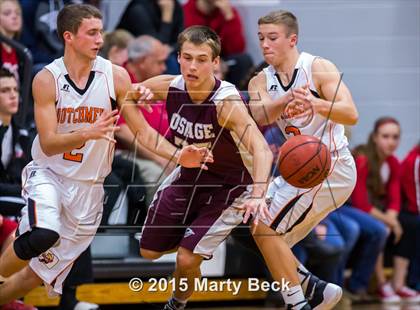 Thumbnail 3 in Osage vs Owensville (Eugene Tournament) photogallery.