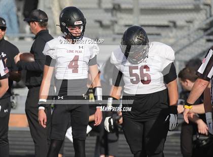 Thumbnail 3 in Lone Peak @ Corner Canyon (UHSAA 6A Quarterfinal) photogallery.